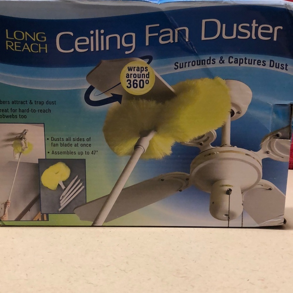 [HAMPTON DIRECT] Long Reach Ceiling Fan Duster